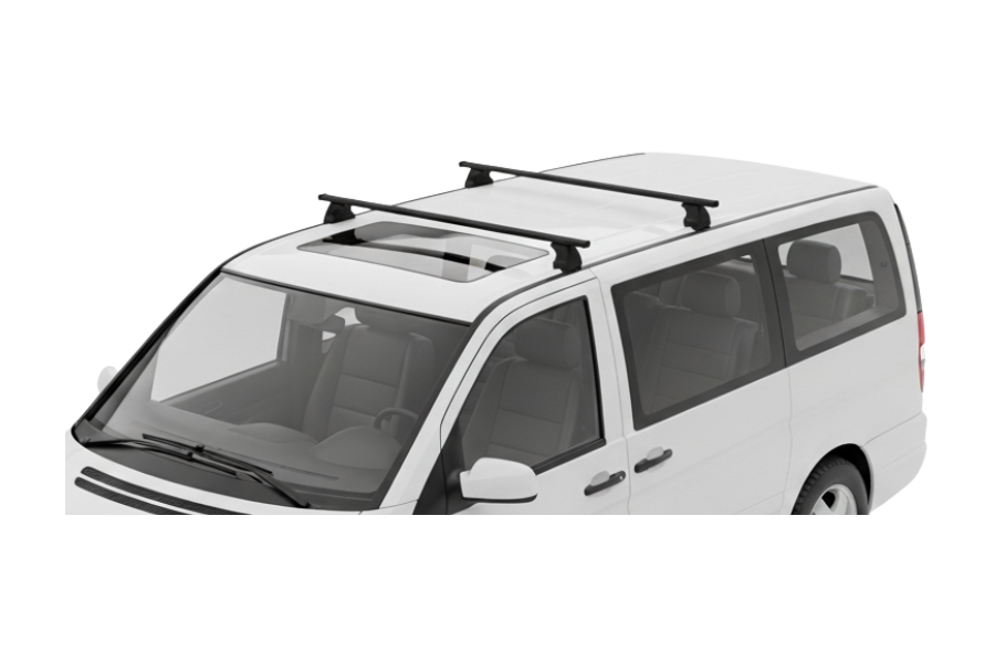 Barras THULE EVO SquareBar para Van MERCEDES BENZ Vito desde 1996 - 2003