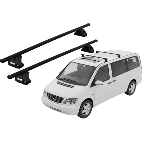 Barras THULE EVO SquareBar para Van MERCEDES BENZ Vito desde 1996 - 2003