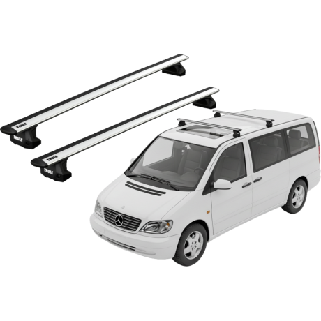 Barras THULE EVO WingBar para Van MERCEDES BENZ Vito desde 1996 - 2003
