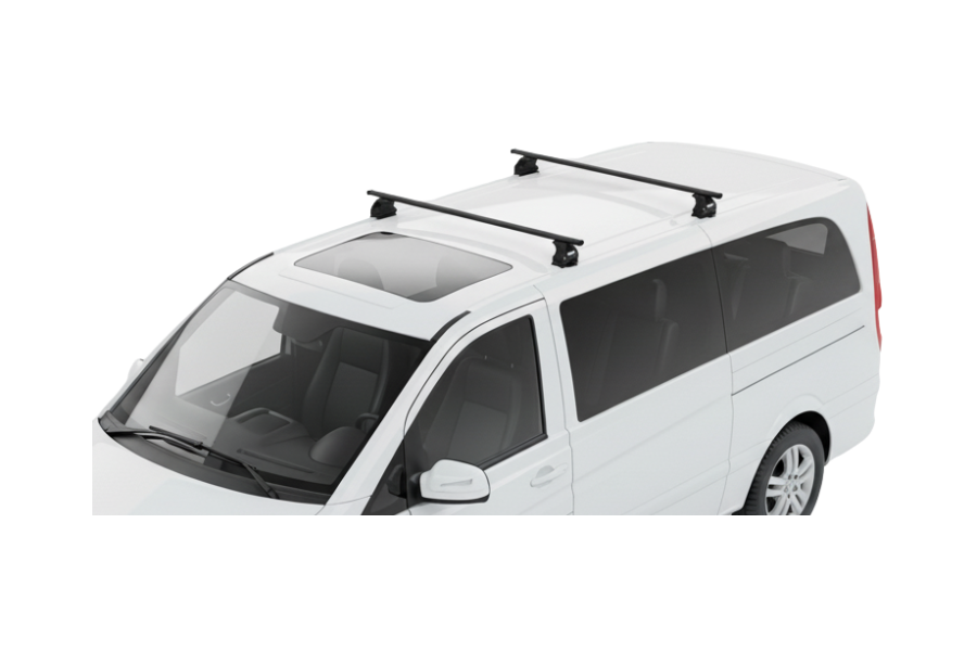 Barras THULE EVO SquareBar para Van MERCEDES BENZ Vito desde 2004 al 2014