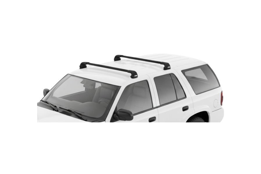Barras THULE EDGE Flush para autos CHEVROLET TrailBlazer 2002 a 2009 negro