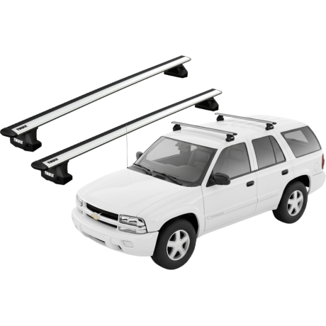 Barras THULE EVO WingBar para autos CHEVROLET TrailBlazer 2002 a 2009