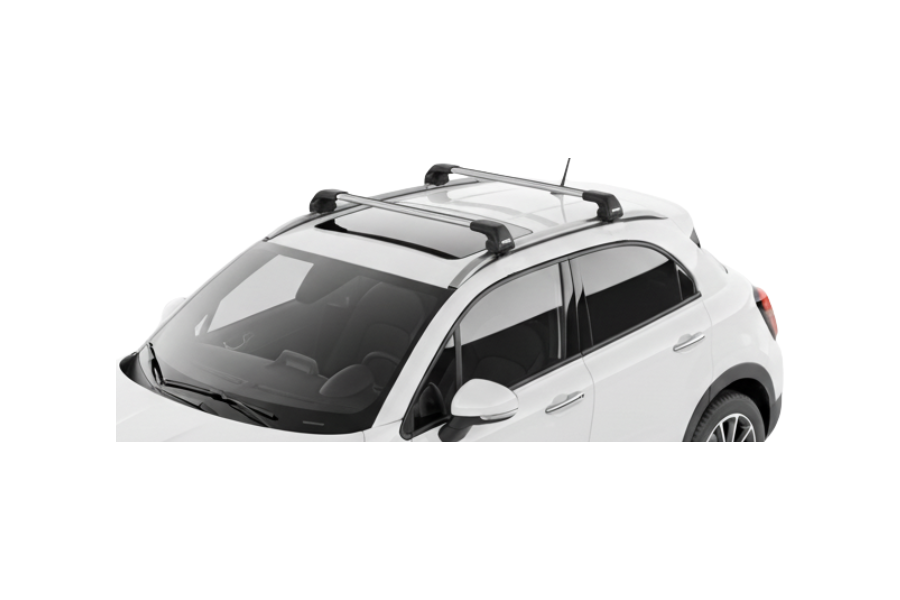 Barras THULE EDGE Flush para autos FIAT 500x desde 2015