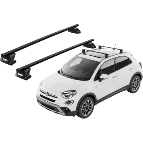 Barras THULE EVO SquareBar para autos FIAT 500X desde 2015