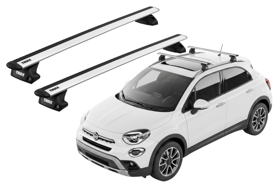 Barras THULE EVO WingBar para autos FIAT 500x desde 2015