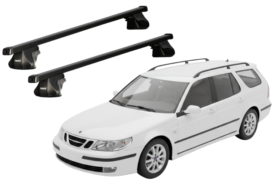 Barras THULE SmartRack para autos SAAB 9-5 1998 a 2010
