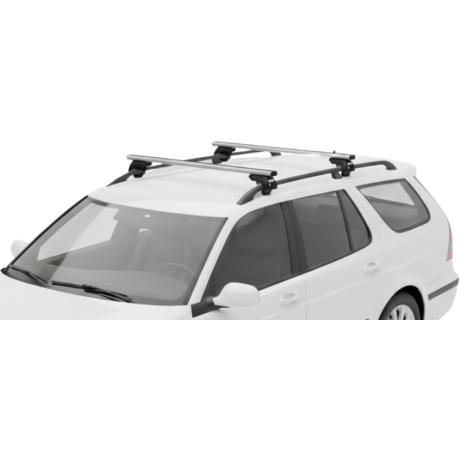 Barras THULE SmartRack XT AluBar para autos SAAB 9-5 1998 a 2010
