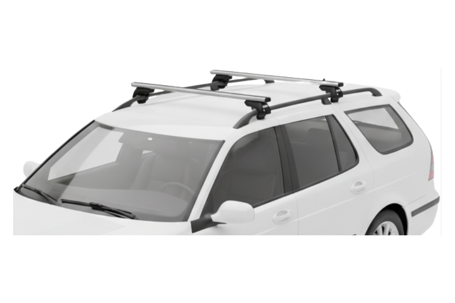 Barras THULE SmartRack XT AluBar para autos SAAB 9-5 1998 a 2010