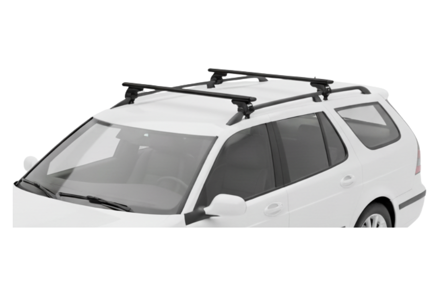 Barras THULE EVO WingBar para autos SAAB 9-5 1998 a 2010 negro