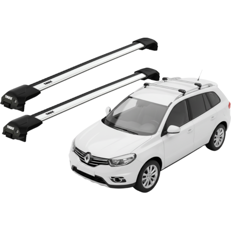 Barras THULE EDGE Flush para autos RENAULT Koleos 2008 a 2016
