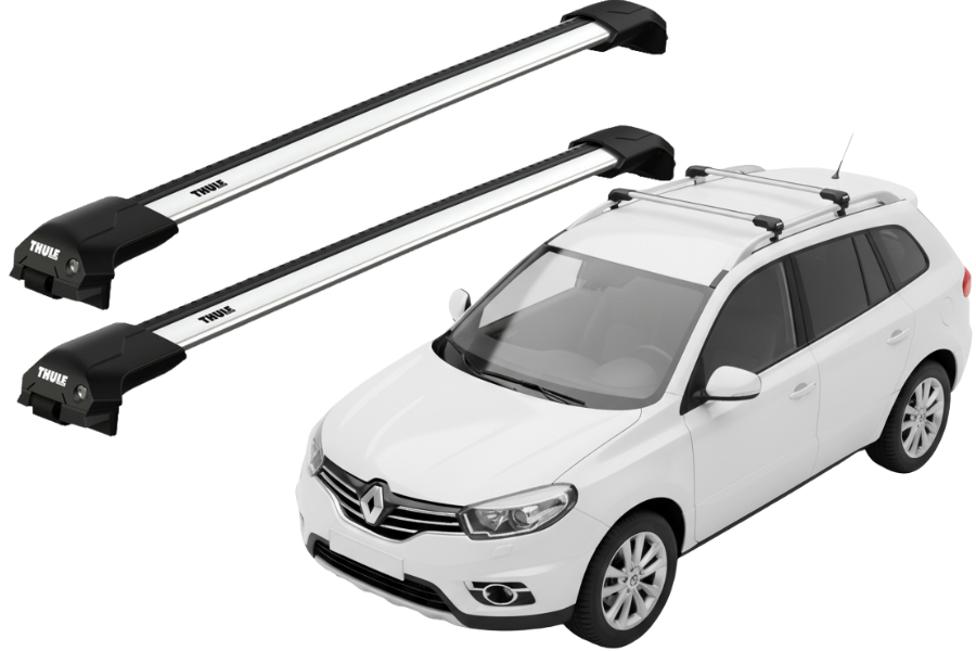 Barras THULE EDGE Flush para autos RENAULT Koleos 2008 a 2016