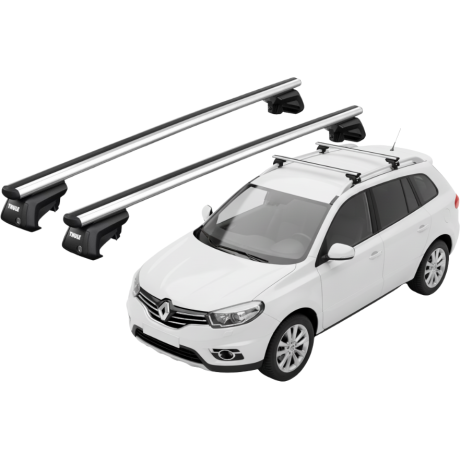 Barras THULE SmartRack XT AluBar para autos RENAULT Koleos 2008 a 2016