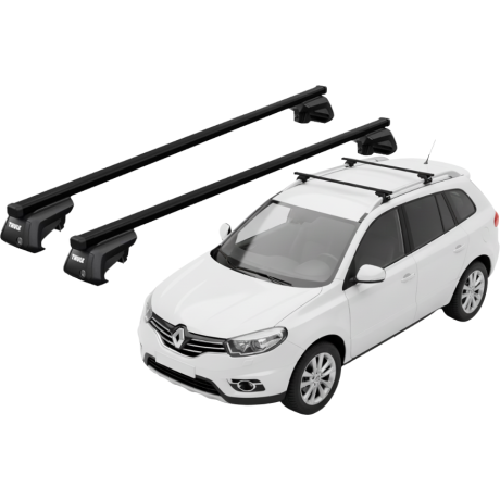 Barras THULE EVO SquareBar para autos RENAULT Koleos 2008 a 2016