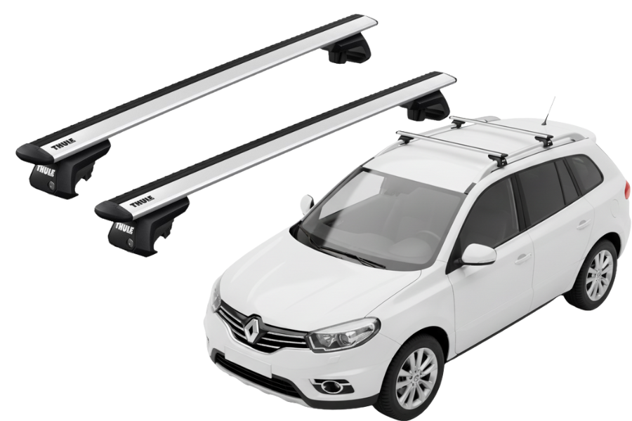 Barras THULE EVO WingBar para autos RENAULT Koleos 2008 a 2016