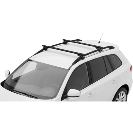Barras THULE EVO WingBar para autos RENAULT Koleos 2008 a 2016 negro