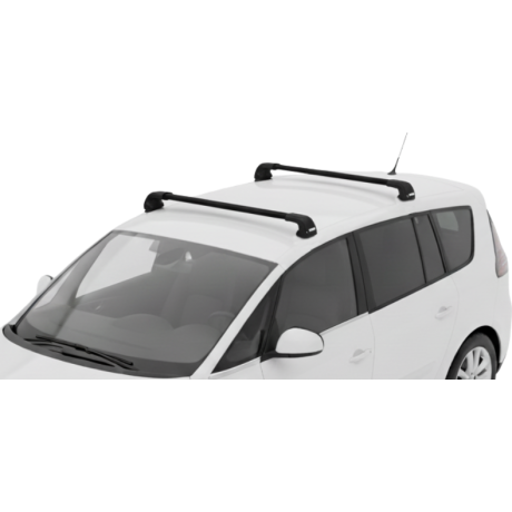 Barras THULE EDGE Flush para autos RENAULT Espace desde 2003-2015 negro