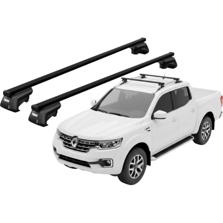Barras THULE EVO SquareBar para camioneta RENAULT Alaskan desde 2018 - 2020