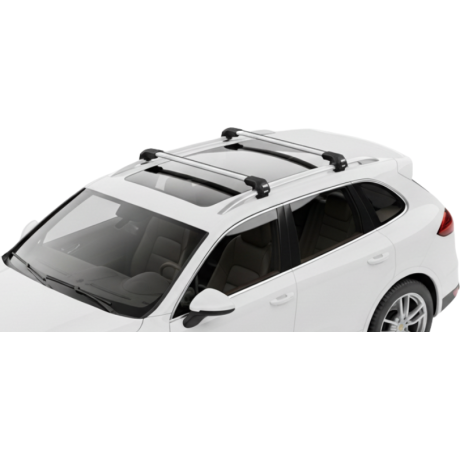 Barras THULE EDGE Flush para autos PORSCHE Cayenne 2010 a 2017