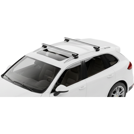 Barras THULE SmartRack XT AluBar para autos PORSCHE Cayenne 2010 a 2017