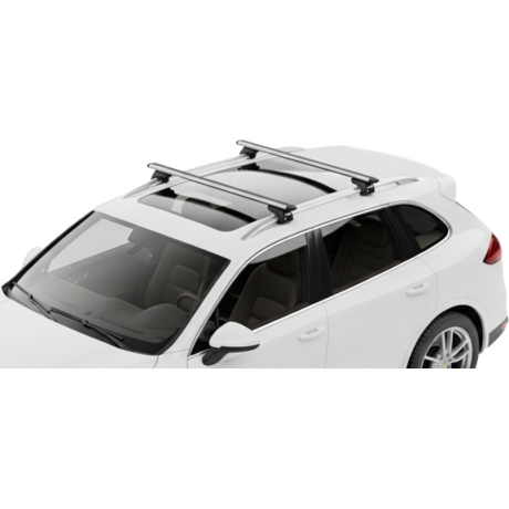 Barras THULE EVO WingBar para autos PORSCHE Cayenne 2010 a 2017