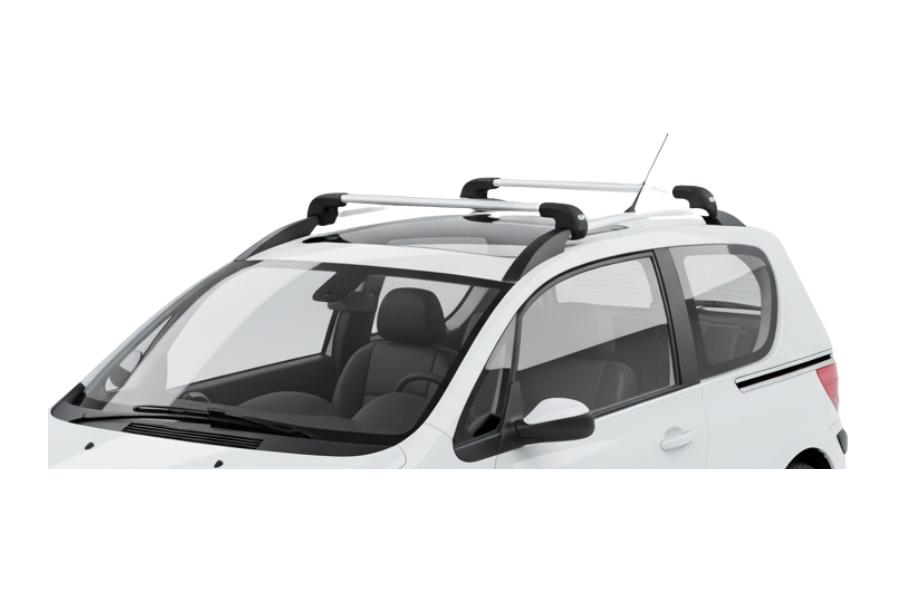 Barras THULE EDGE Flush para autos PEUGEOT 1007 2005 a 2009