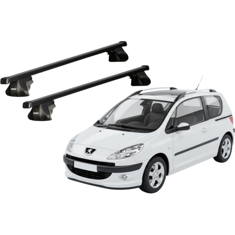 Barras THULE SmartRack para autos PEUGEOT 1007 2005 a 2009