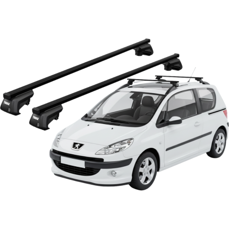 Barras THULE SmartRack XT para autos PEUGEOT 1007 2005 a 2009
