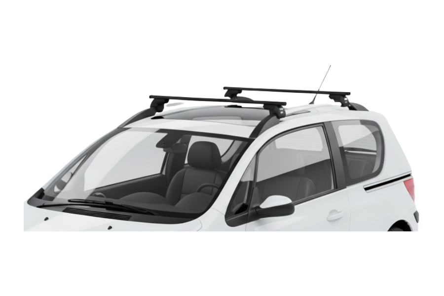 Barras THULE EVO SquareBar para autos PEUGEOT 1007 2005 a 2009