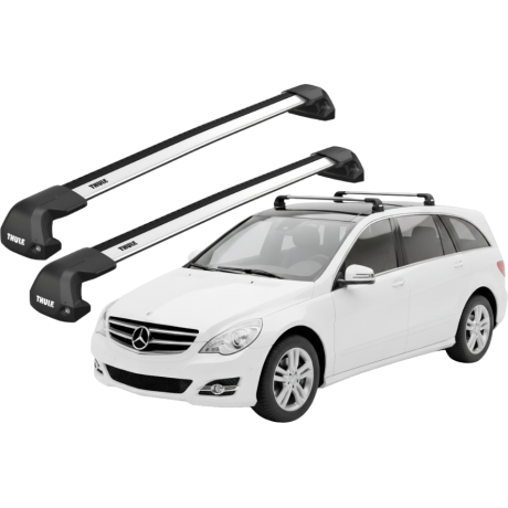 Barras THULE EDGE Flush para autos MERCEDES BENZ R-Class (W251) 2006 a 2015