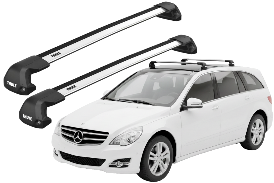 Barras THULE EDGE Flush para autos MERCEDES BENZ R-Class (W251) 2006 a 2015