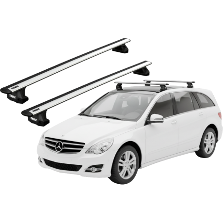Barras THULE EVO WingBar para autos MERCEDES BENZ R-Class (W251) 2006 a 2015