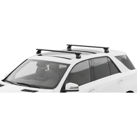 Barras THULE EVO WingBar para autos MERCEDES BENZ R-Class (W251) 2006 a 2015 negro