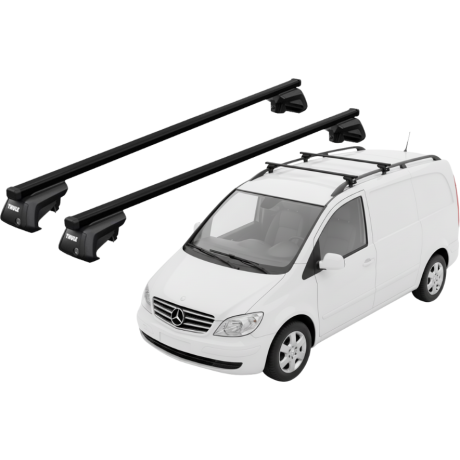 Barras THULE SmartRack XT para autos MERCEDES BENZ Vaneo 2002 a 2005