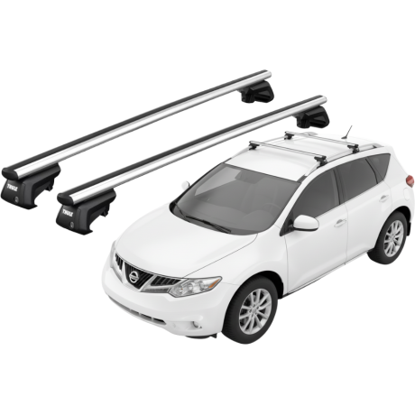 Barras THULE SmartRack XT AluBar para autos NISSAN Murano 2003 a 2014