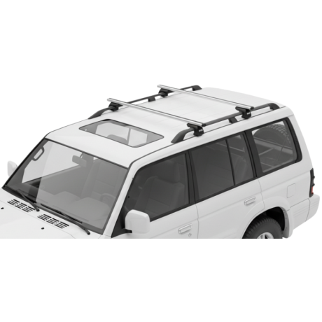 Barras THULE SmartRack XT AluBar para autos MITSUBISHI Montero 1991 a 2000