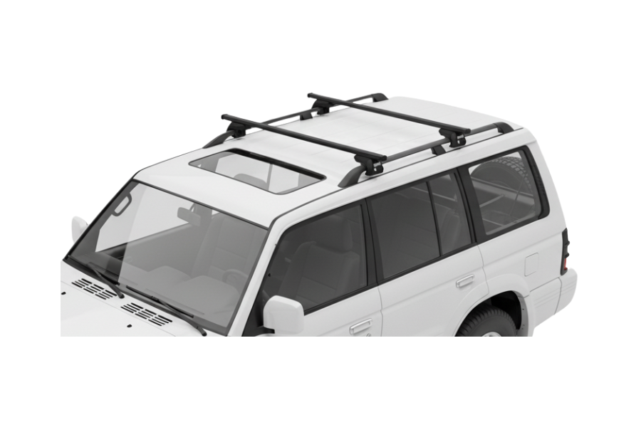 Barras THULE EVO SquareBar para autos MITSUBISHI Montero 1991 a 2000