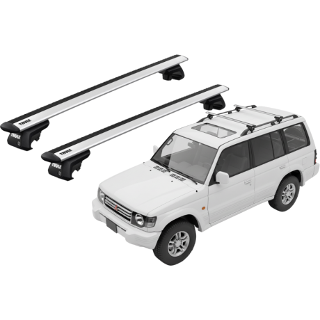 Barras THULE EVO WingBar para autos MITSUBISHI Montero 1991 a 2000