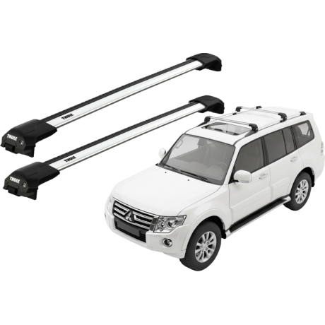 Barras THULE EDGE Flush para autos MITSUBISHI Montero desde 2007 - 2020