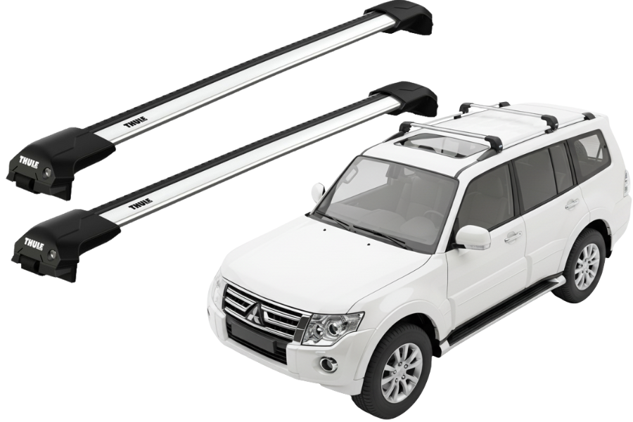 Barras THULE EDGE Flush para autos MITSUBISHI Montero desde 2007 - 2020