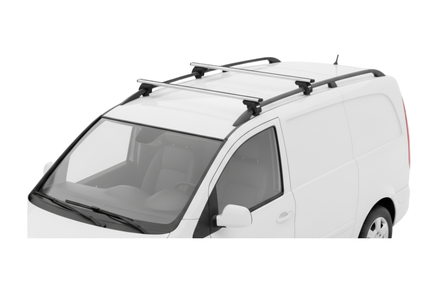 Barras THULE SmartRack XT AluBar para autos MERCEDES BENZ Vaneo 2002 a 2005