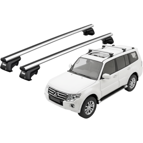 Barras THULE SmartRack XT AluBar para autos MITSUBISHI Montero desde 2007 - 2020