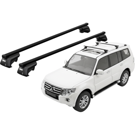 Barras THULE EVO SquareBar para autos MITSUBISHI Montero desde 2007 - 2020