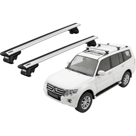 Barras THULE EVO WingBar para autos MITSUBISHI Montero desde 2007 - 2020