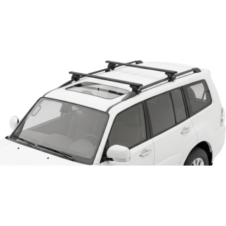 Barras THULE EVO WingBar para autos MITSUBISHI Montero desde 2007 - 2020 negro