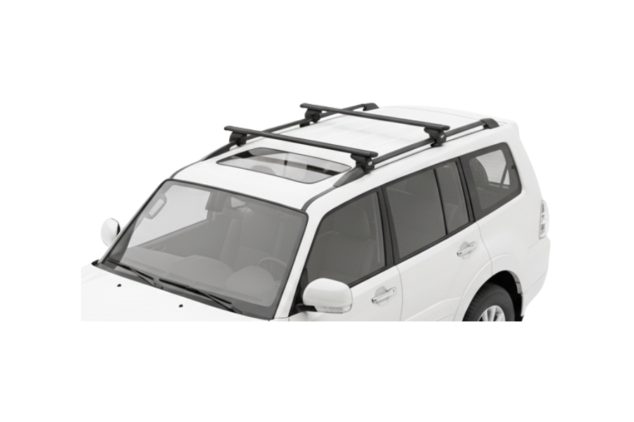 Barras THULE EVO WingBar para autos MITSUBISHI Montero desde 2007 - 2020 negro
