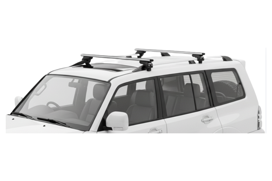 Barras THULE SmartRack XT AluBar para autos MITSUBISHI Montero 2005 a 2006