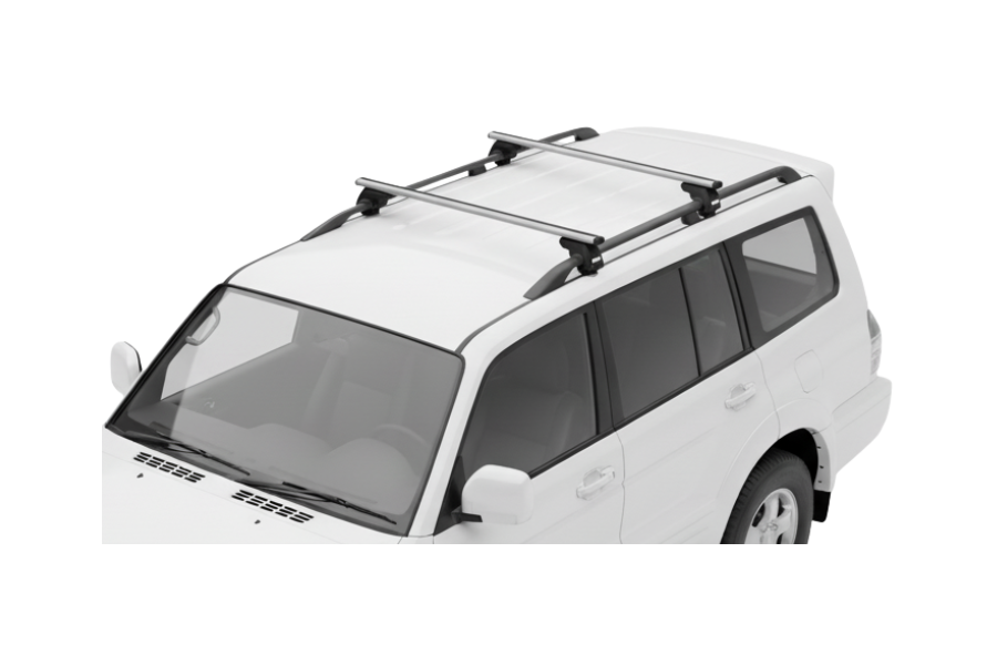 Barras THULE SmartRack XT AluBar para autos MITSUBISHI Montero 1999 a 2006