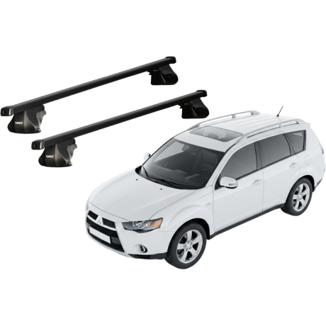 Barras THULE SmartRack para autos MITSUBISHI Outlander 2006 a 2012