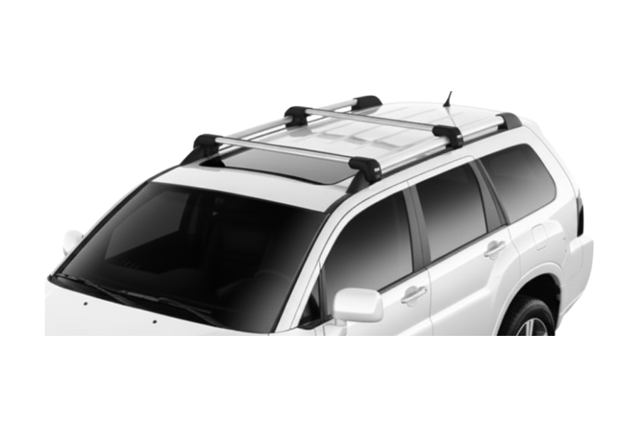Barras THULE EDGE Flush para autos MITSUBISHI Endeavor 2006 a 2011