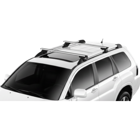Barras THULE EVO WingBar para autos MITSUBISHI Endeavor 2006 a 2011